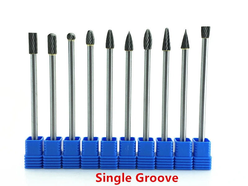 1pcs 6x8x120mm long tungsten carbide burrs for dremel grinding steel grinding wood grinding