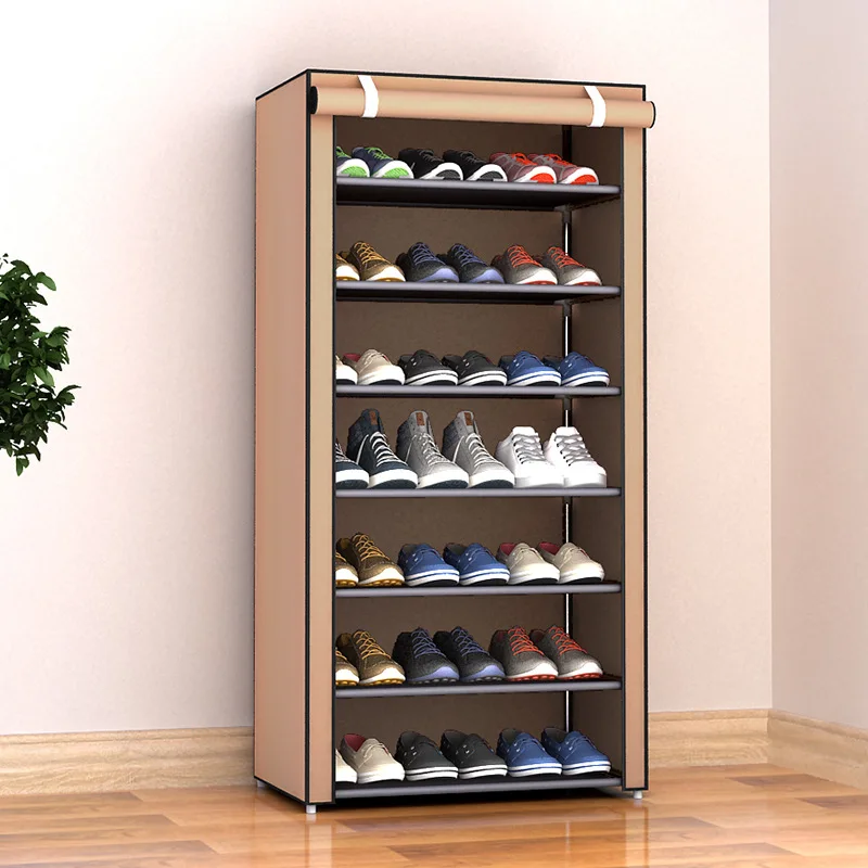 DIY Multi-layer Simple Assembly Shoe Rack Dustproof Storage Shoe Cabinet Household Shoe Rack Dormitory Storage Rack Storage Rack