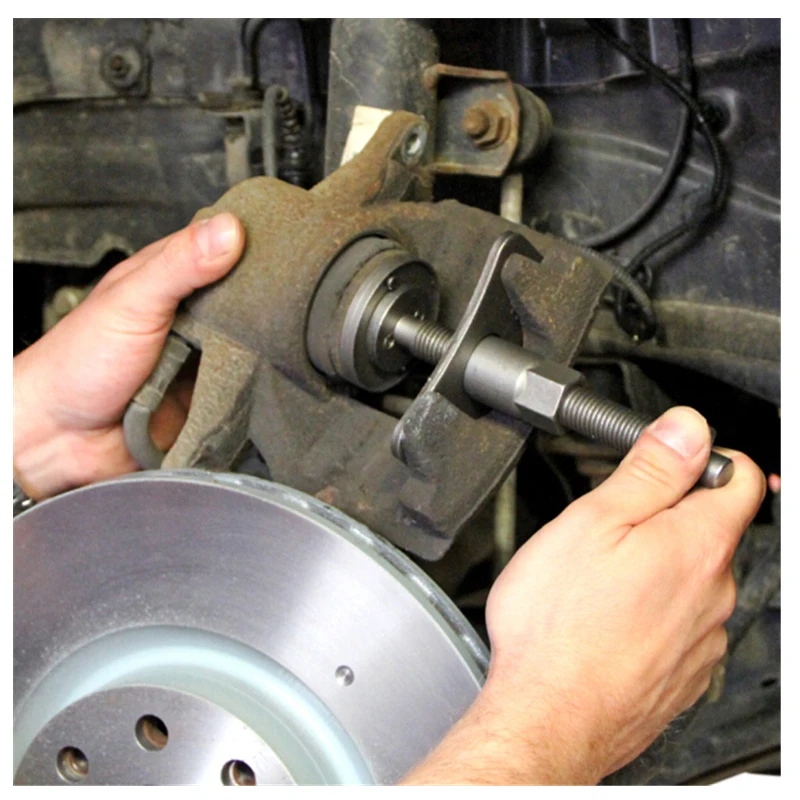 Ferramentas especiais para troca de pastilhas de freio, manutenção do automóvel, cilindro de freio, ferramenta de substituição da pastilha