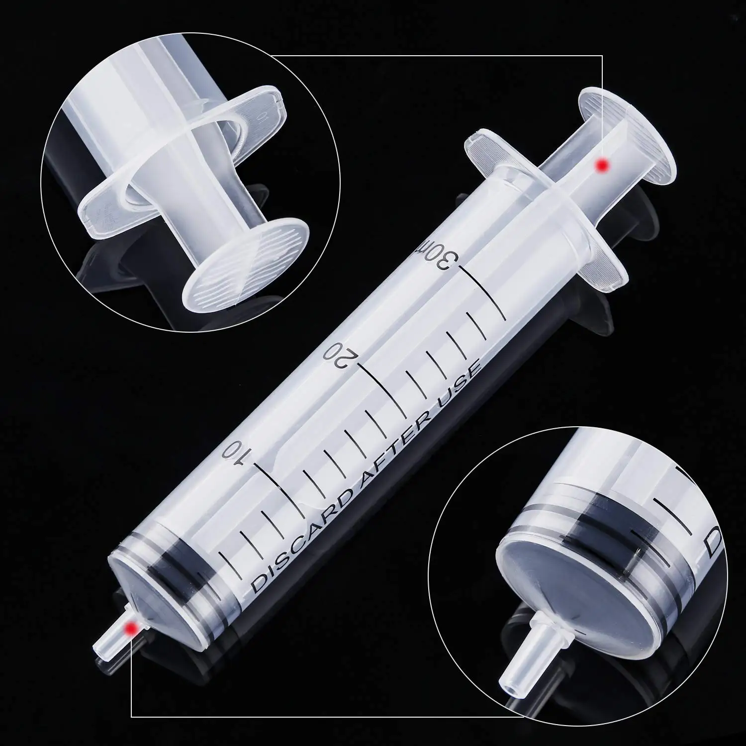 5/10/20/30ml  Sterile Syringe Nutrient Measuring Tools Cat Dog Feeding Plastic Reusable Nutrient Syringe Lip Gloss Filling Tools