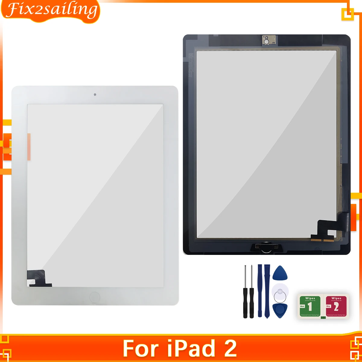 For iPad 2 2nd Gen A1395 A1396 A1397 9.7