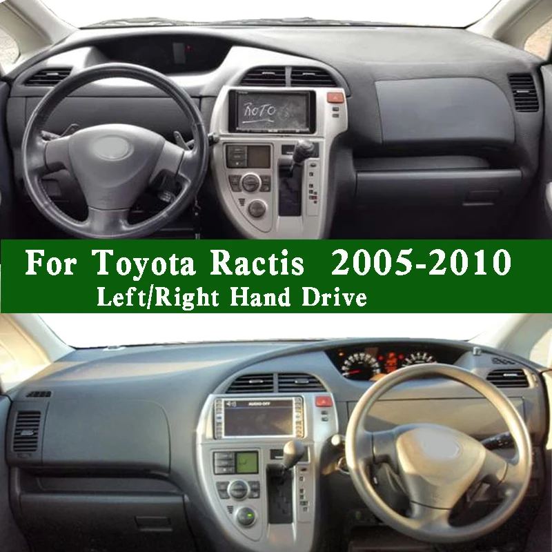 

For Toyota Unveil Ractis NCP100 P10 P105 2005-2010 Dashmat Dashboard Cover Instrument Panel Pad Anti-Dirt Proof Dash Mat