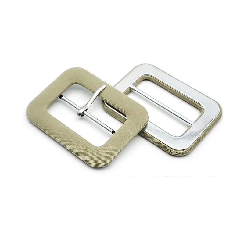 14 colori fibbia in stoffa per borsa a mano in pelle cinturino per scarpe cursore per cintura tri-glides fai da te regolare accessori per fibbie a