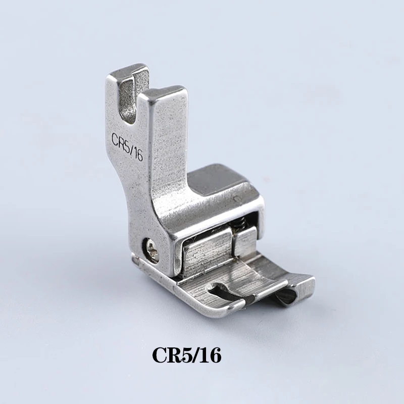 Steel Lockstitch Machine Presser Foot CR1/32 CL1/32 CR1/16 CL1/16 CR1/8 CL1/8 CR3/16 CL3/16 CR1/4 CL1/4 CR5/16 CL5/16