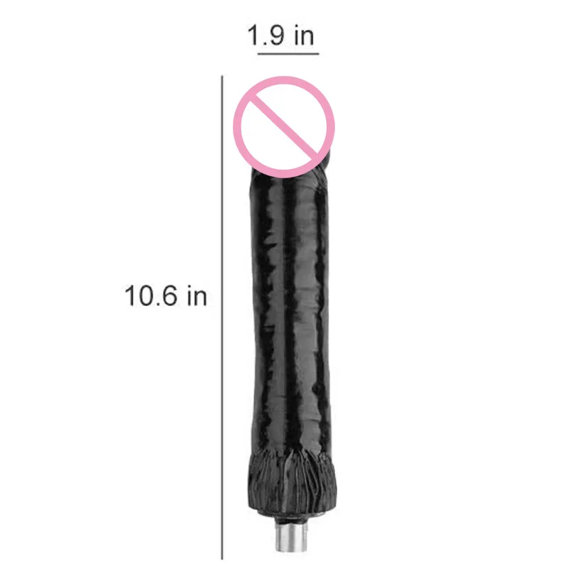 ROUGH BEAST Sex Machine 3XLR Dildo Attachment Big Soft Black Dildo For Women Automatic Vibrator Adult Sex Toys Men Extension Rod