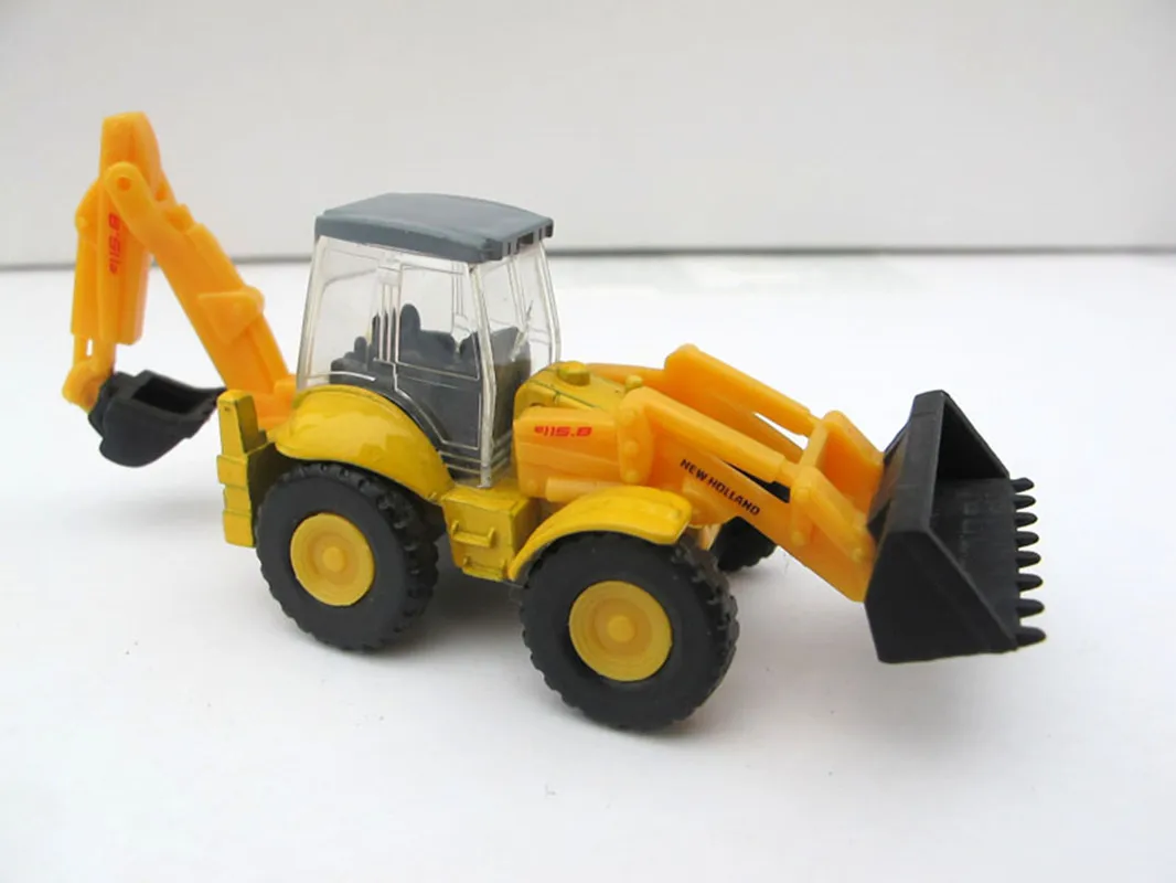 1:87 alloy engineering vehicle series model,high simulation agricultural tractor toy,excavator loader,free shipping