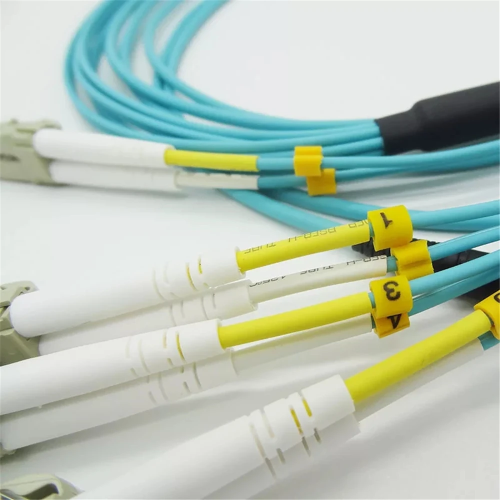 MPO patchcord 12 core female MTP-12LC 6DLC OM3 1 3 5 10M fiber breakout MTP Type B 12 core OM3  ftth jumper optic patch lead ELI