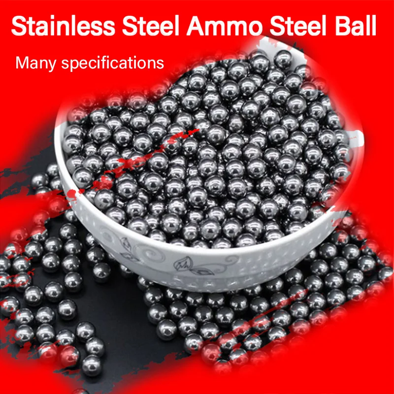 

Stainless Steel Ammo Steel Ball Pocket Shot Outdoor Hunting Slingshot Pinball Stainless Ammo Steel Balls Shooting Accessories