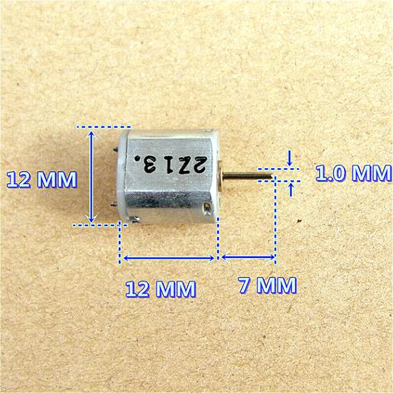 Precious Metal Brush Precision Micro Mini Electric N10 Motor DC 6V-7.2V High Speed Children Toy Boat Car Ship Model Aeromodeling