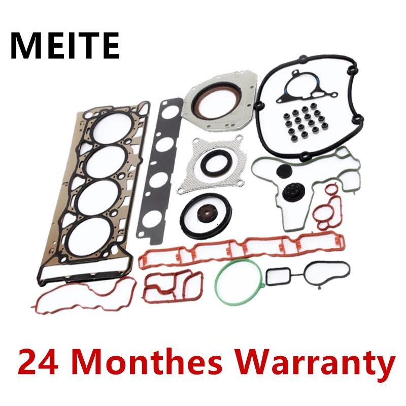 

Engine Rebuild Overhaul Cylinder Head Gasket Valve Seal Repair Set For VW Golf For Audi A4 A5 A6 1.8T/2.0T 06J103383D 06J121119