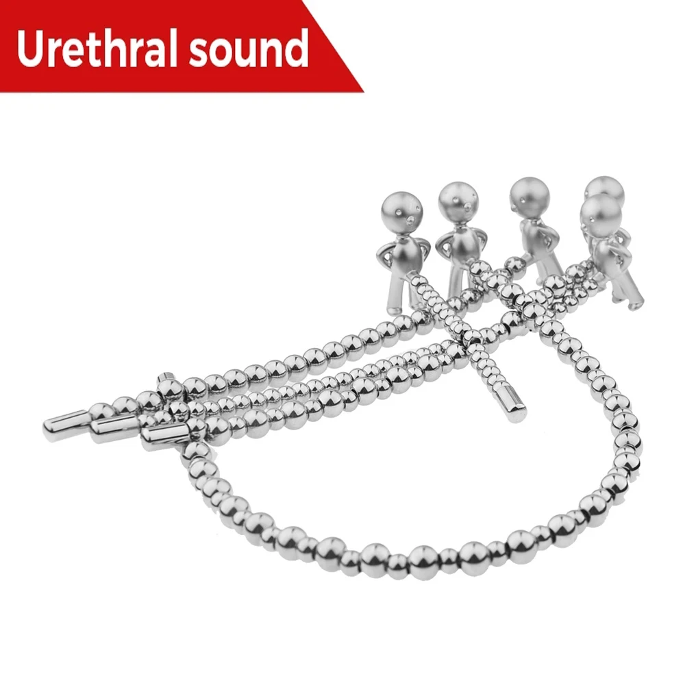 

BDSM Urethral Sound Smooth Horse Eye Stimulation Catheter Urethral Plug Male Sounding Dilator Penis Ring Gay Sex Toys for Men