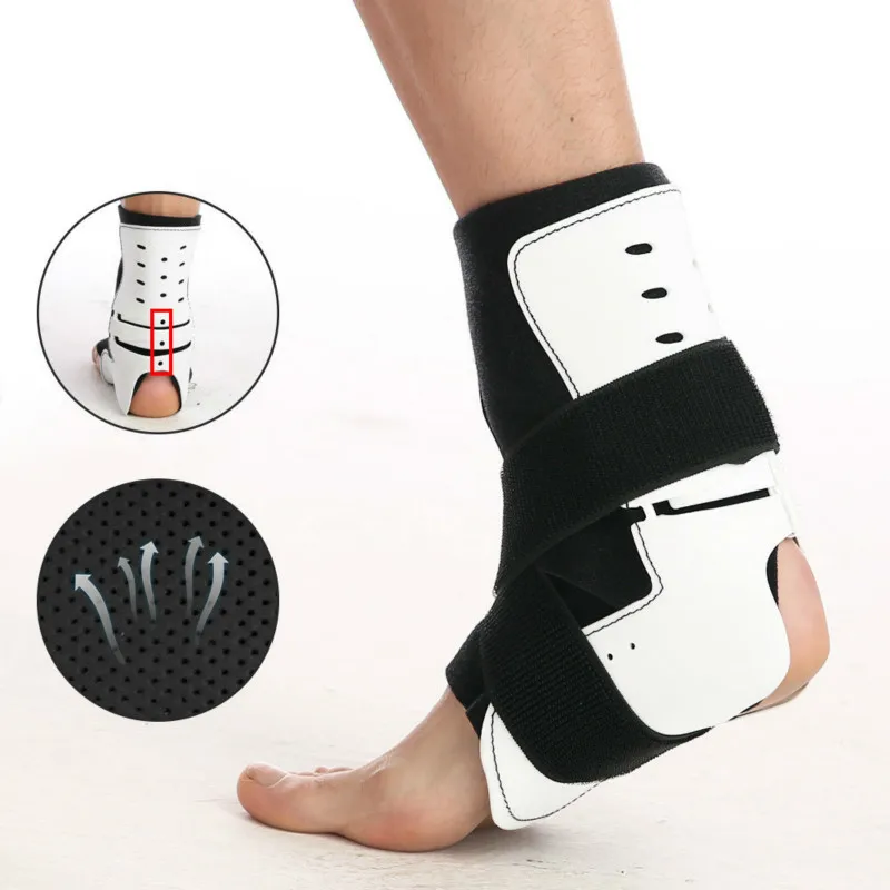 

1pcs Ankle Brace Support Sports Adjustable Ankle Strap Sports Foot Orthosis Stabilizer Ankle Protector Plantar Fasciitis Wrap
