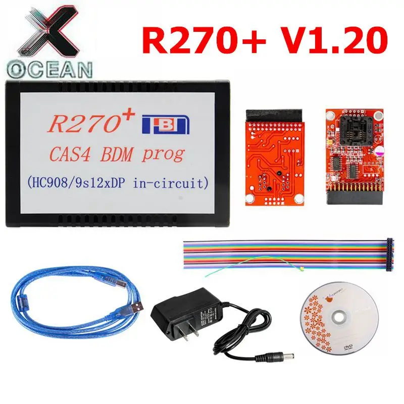 

R270 BDM R270+ V1.20 Programmer for BMW CAS4 BDM Professional for bmw key prog Car Diagnostic R 270 Auto Key Programmer