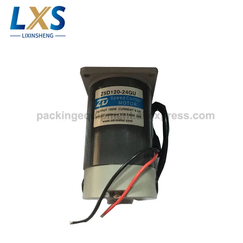 ZD 120W DC-borstelmotor Z5D120-24GU-30S/Z5D120-24GU-18S Assemblagelijn met tandwiel 5GU3 ~ 200K