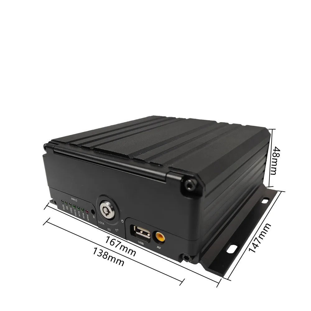 Spot Groothandel 4G Gps Nvr 4 Kanaals Auto Video Recorder Vracht Auto Remote Monitoring Host Ntsc/Pal