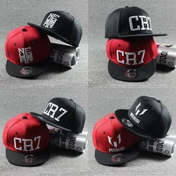 Casquette de Baseball Ronaldo Cr7 Neymar Njr pour Enfant Garçon et Fille, Chapeau Snapback, Hip Hop, Nouvelle Mode 2024