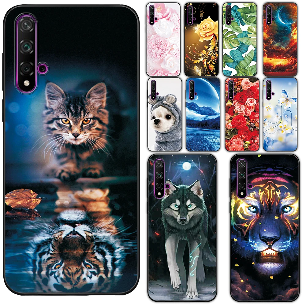 Case For Honor 20 Phone Bag on Honor 20 Lite TPU Protective Case For Honor 20 Pro Soft Silicone Cover For Huawei Honor 20 Fundas