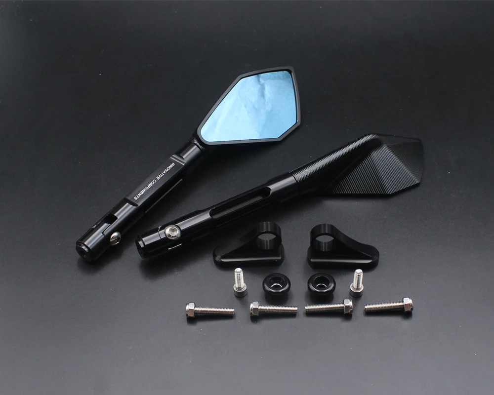 

Motorcycle mirrors and mounting adapter ALL aluminum for YAMAHA YZF1000 R1 2002-2003 / R1 2004-2006 / R1 2007-2008