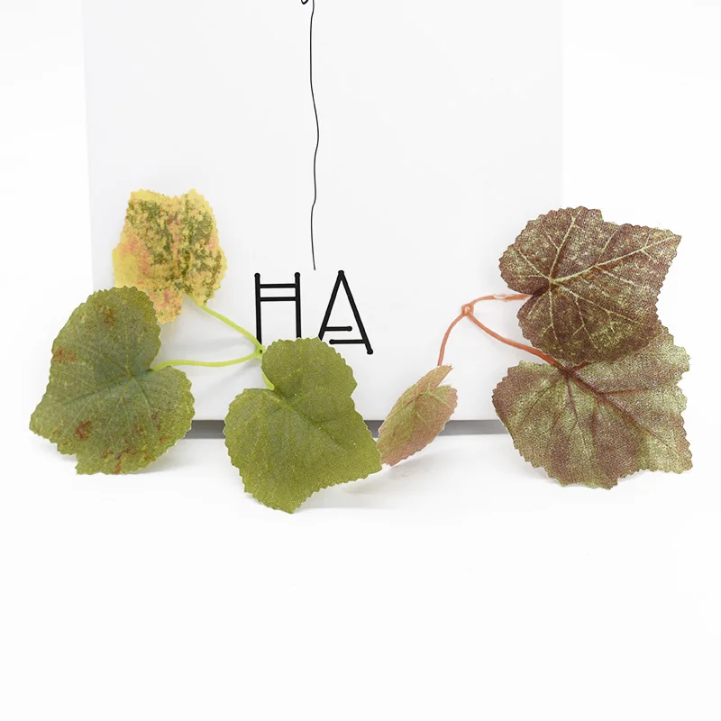 10/20 Stück künstliche Blätter, Simulation von Grünpflanzen, Dekorationen, DIY, Zuhause, Hochzeit, Gartendekoration, gefälschte Blätter, Süßigkeitenboxen – Detail 12