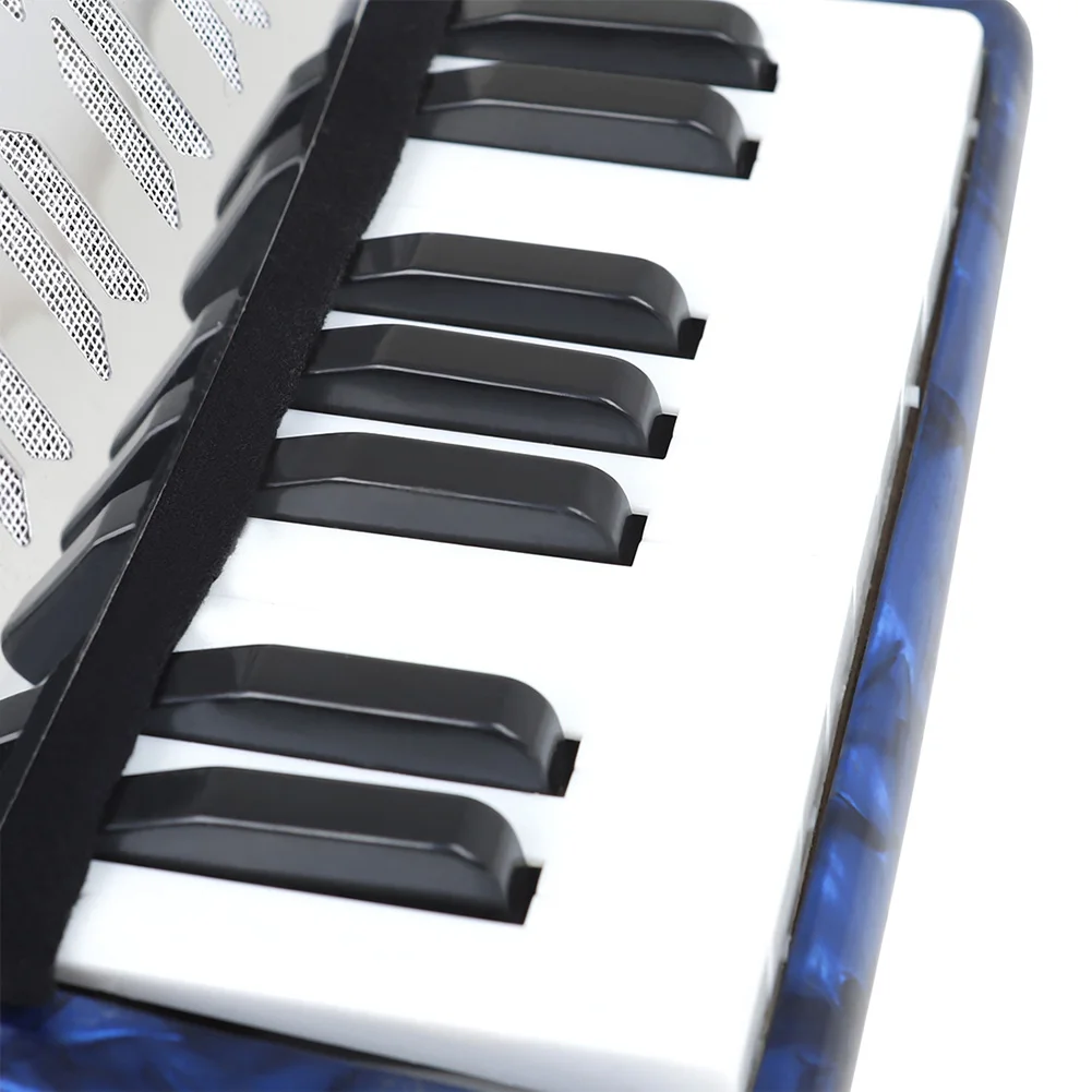 17-Key 8 Bass Small Celluloid Accordion Mini Rhythm Band Toys Educational Musical Instrument Toy for Children Beginner Gifts