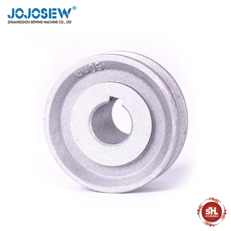 JOJOSEW Belt pulley Sewing Machine Aluminum Pulley Wheel 45-120mm Solid Hollow Timming Transfer Wheel Sewing Machine Spare Parts