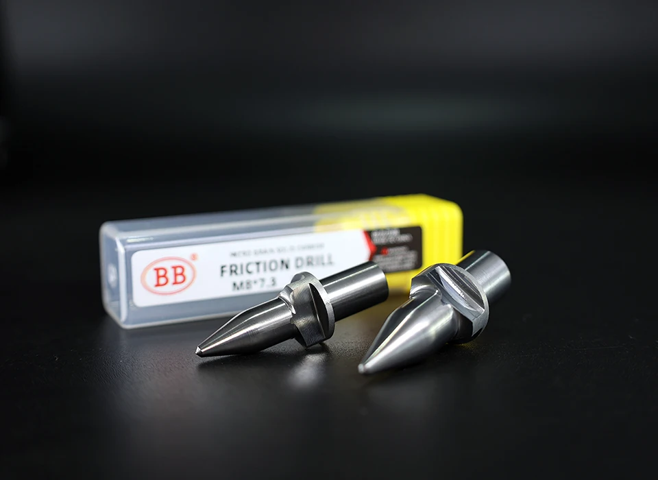 BB Thermal Friction Hot Melt Short Drill Bit Solid Carbide Hole Making Tool M3 M4 M5 M6 M8 M10