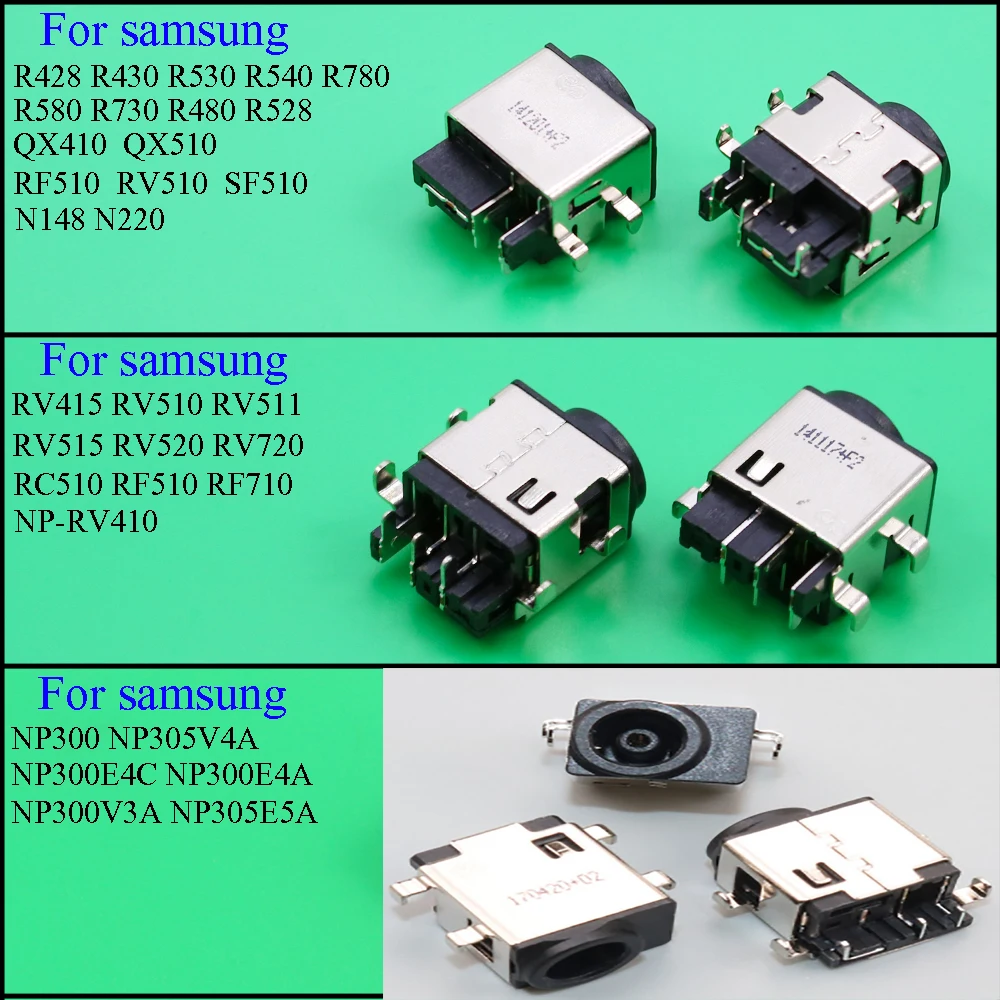 Laptop dc power jack connector charging port For SAMSUNG RV411 RV515 RV420 RC512 RV511 RV510 RV509 RV515 R530 R540 QX510 R428
