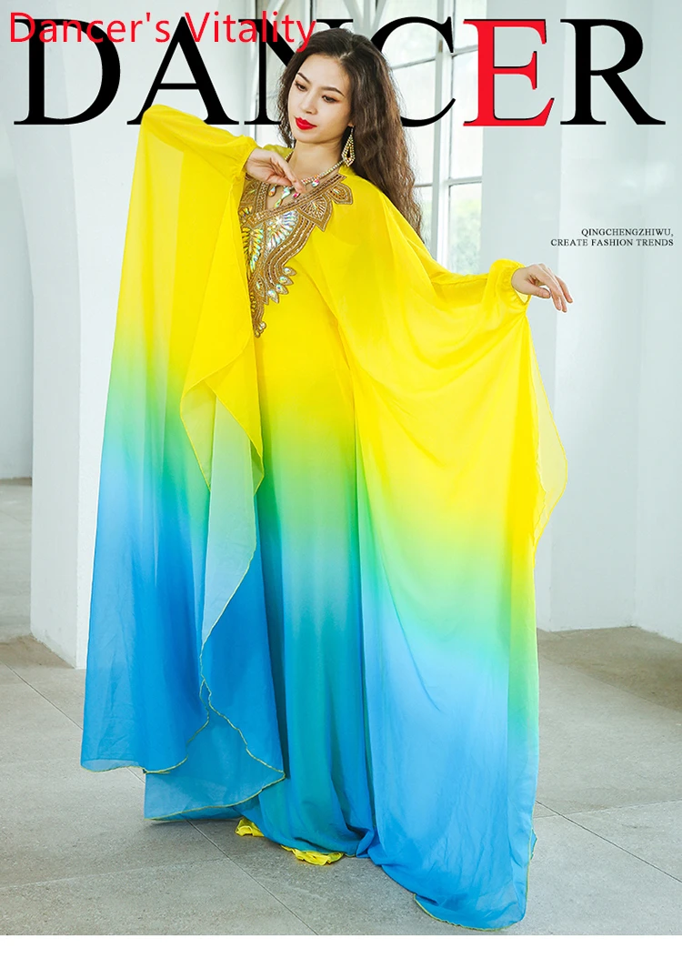 Belly Dance Performance Clothes Bellydance Khaleegy Robe for Women