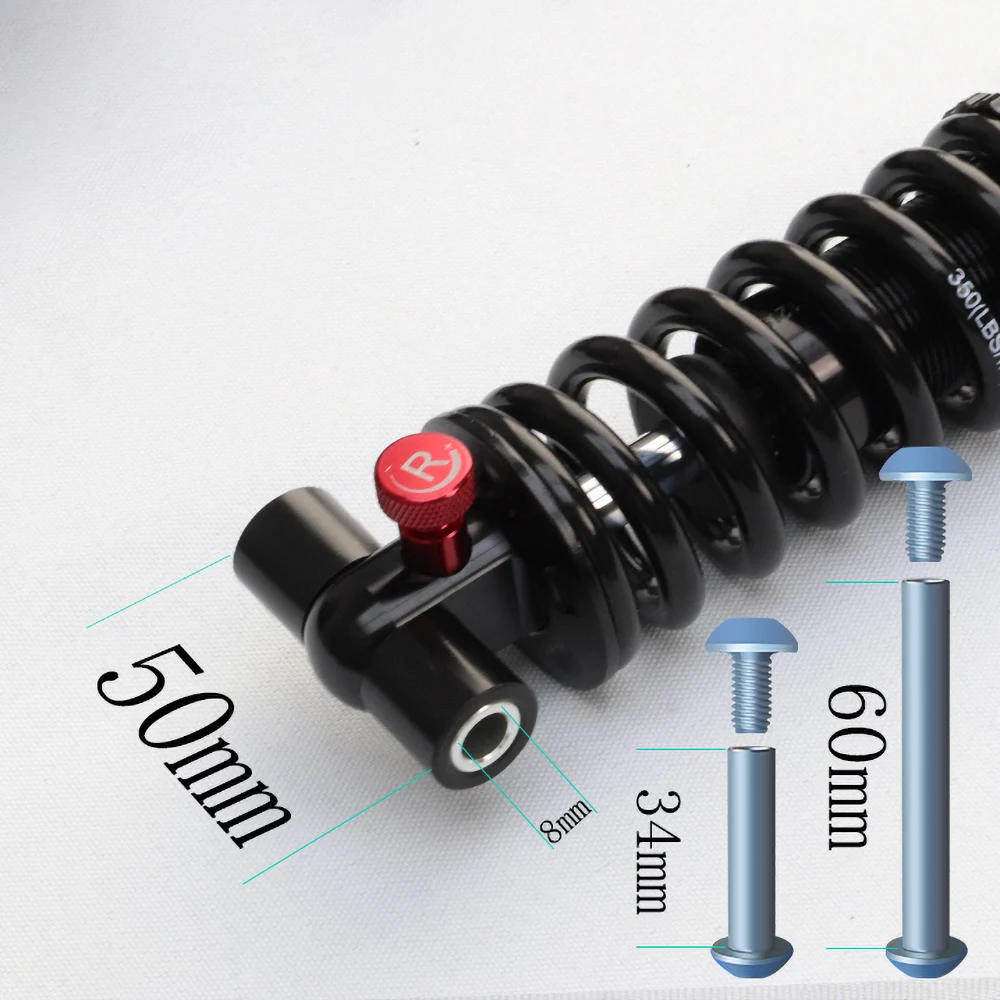 Taiwan EXA 291R 125mm bicycle rear shock absorber/lithium electric upgraded/oil pressure damping rear shock absorber