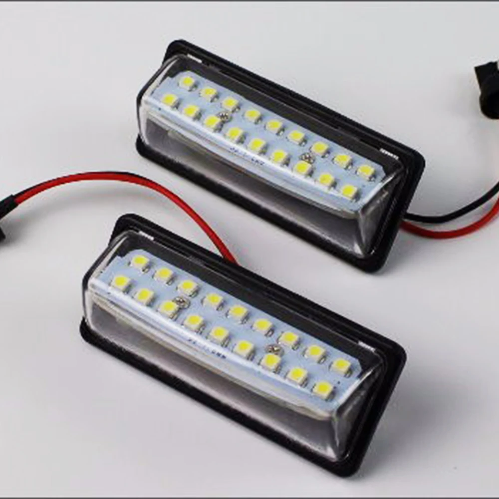 

Liandlee For Infiniti JX35 QX60 QX56 QX80 2011-2015 Car License Plate Lights Auto Number Frame Lamp Bulb LED Accessories