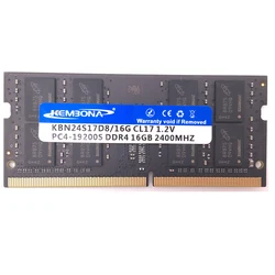 KEMBONA Memory RAM LAPTOP DDR4 16GB 2400MHZ 16G for Notebook SODIMM RAM MODULE 260PIN