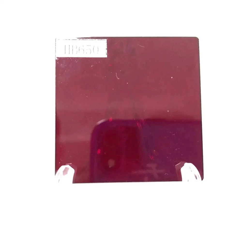 5Pcs รวมขนาด50X50มม.Uv Cut และ650nm IR ยาว Band Pass กรอง HB650