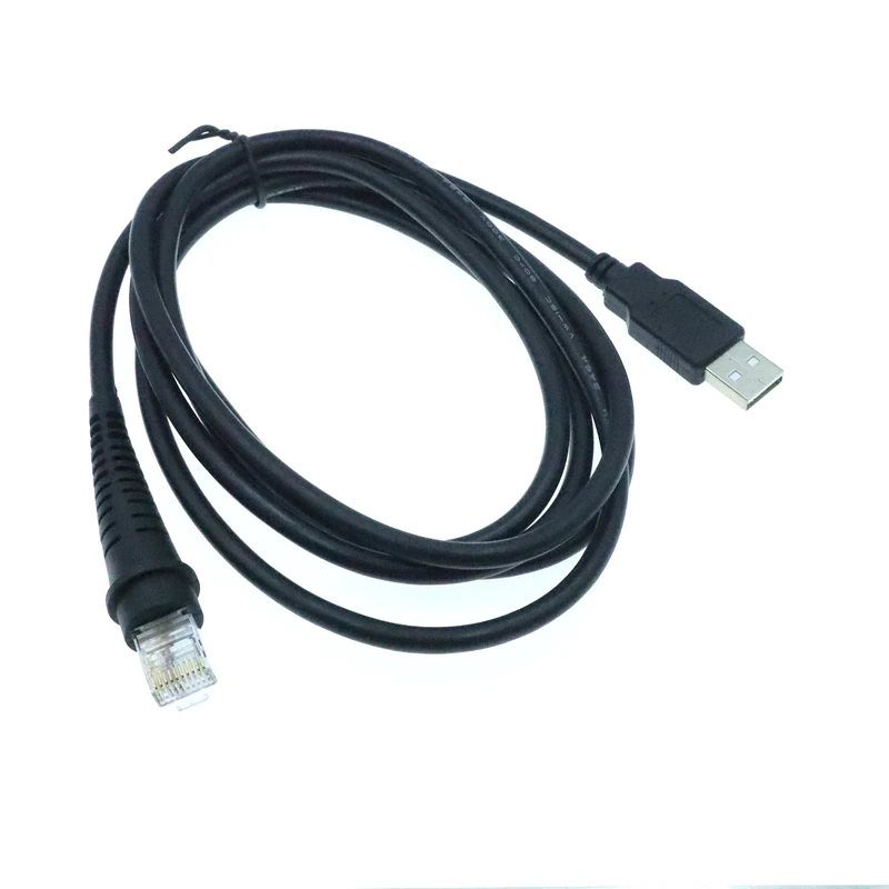 BarCode Scanner USB Cable,2M/7FT,For Honeywell Metrologic MS7120 MS5145 MS9540 MS9520 MS9535 MS1690 USB2.0 to Rj45 Cable