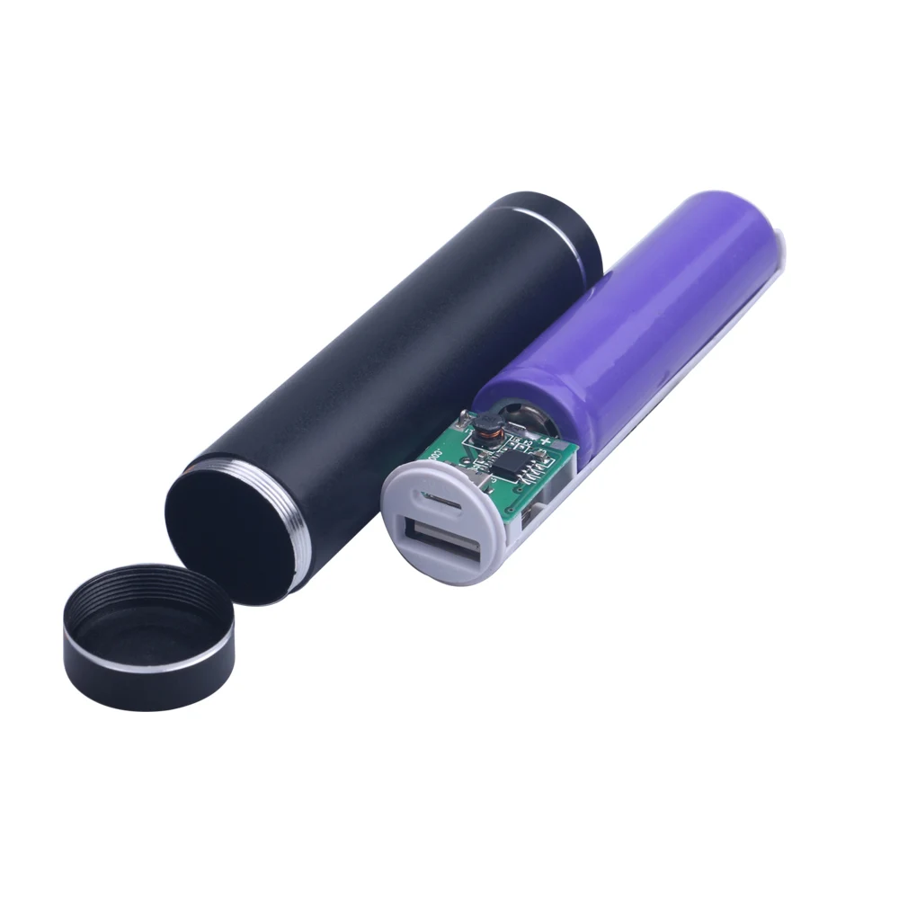 5 فولت 1A USB مجموعة بنك الطاقة المعدنية تخزين لتقوم بها بنفسك 18650 صندوق علبة البطارية بدلة لحام مجانية شاحن خارجي للهاتف mp3 #5