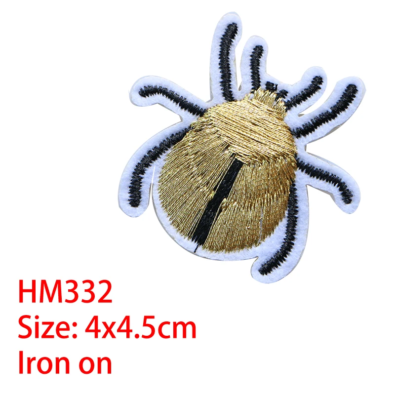 Cartoon Decorative Patch Spider icon Embroidered Applique Patches For DIY Iron on Badges Stickers on backpack,the clothes