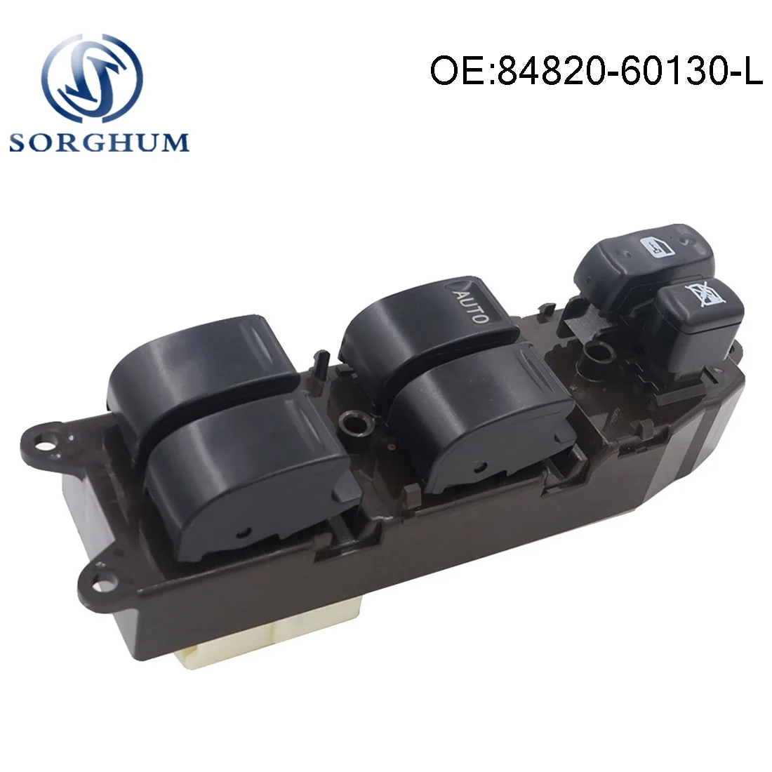 

SORGHUM Front Left Master Power Window Control Switch For 1999-2001 Toyota Land Cruiser 4700 84820-60130 84820-42060 84820-60110