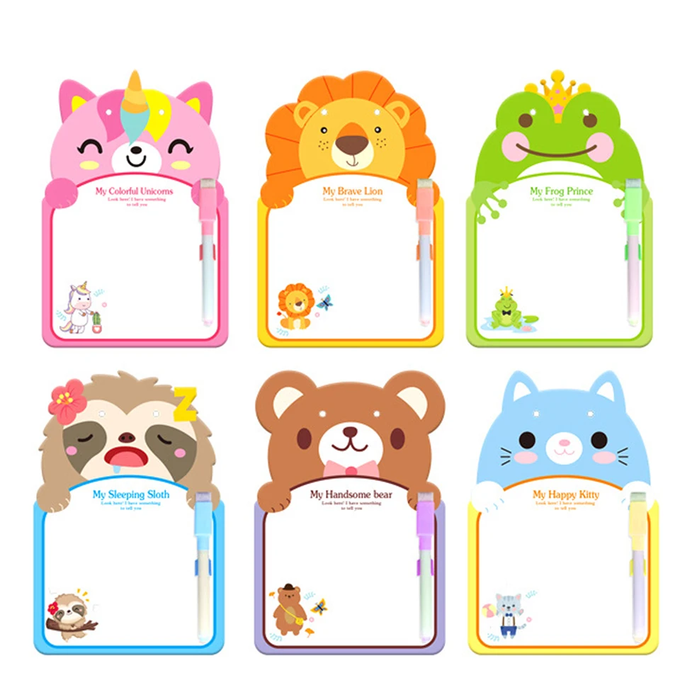 

Детская доска для рисования по методу Монтессори, двусторонняя перезаписываемая детская доска для раннего развития, творческая мини-доска для письма «сделай сам», Обучающий набор, подарки