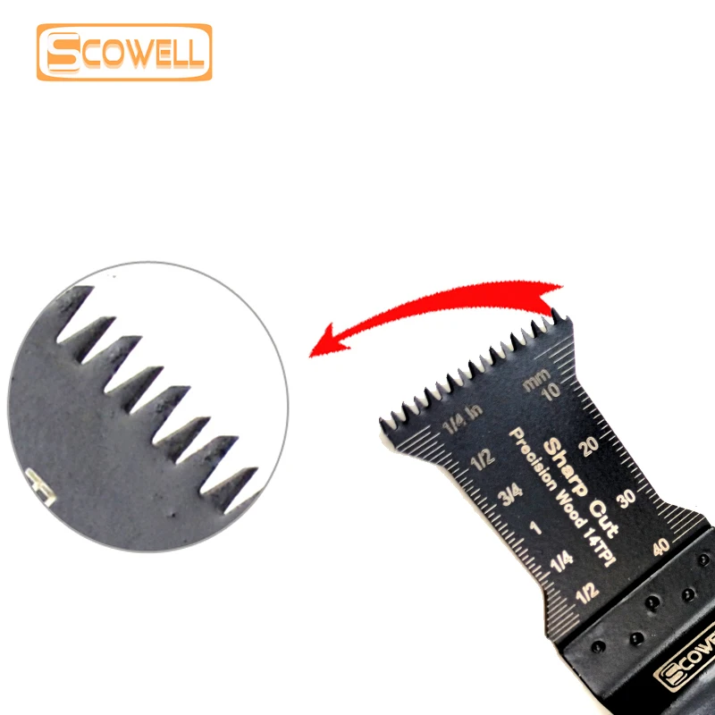 Imagem -04 - Crown Cap Oscillating Multi Tool Saw Blades Star Lock System Ferramentas Multimaster Ferramentas de Renovação de Máquinas 32 mm Dentes Japoneses