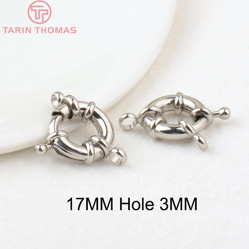 (2751)6PCS 11,5 MM 13MM 15MM 21MM 24K Gold Farbe Messing 2 Löcher Charms armband Stecker Hohe Qualität Diy Schmuck Zubehör – Detail 15