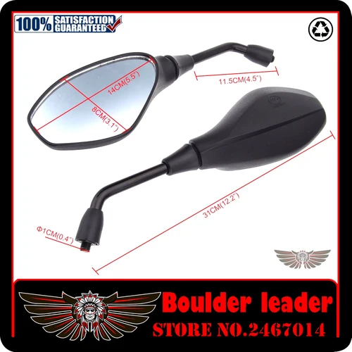 Imagen 2 del producto Espejos retrovisores laterales para BMW S1000R F650GS F750GS F800GS F800R G650GS F 650 700 800 GS accesorios de motocicleta espejo retrovisor