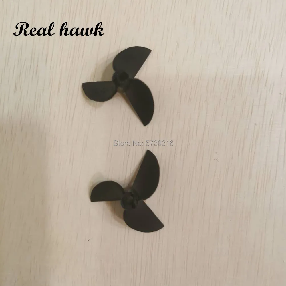 1pcs Rc Boat Propeller 3-Blade Boat Nylon Positive or Reverse Propellers For 3.0/4.0mm Shaft Rc Boat 3 Blade Plastic Paddles