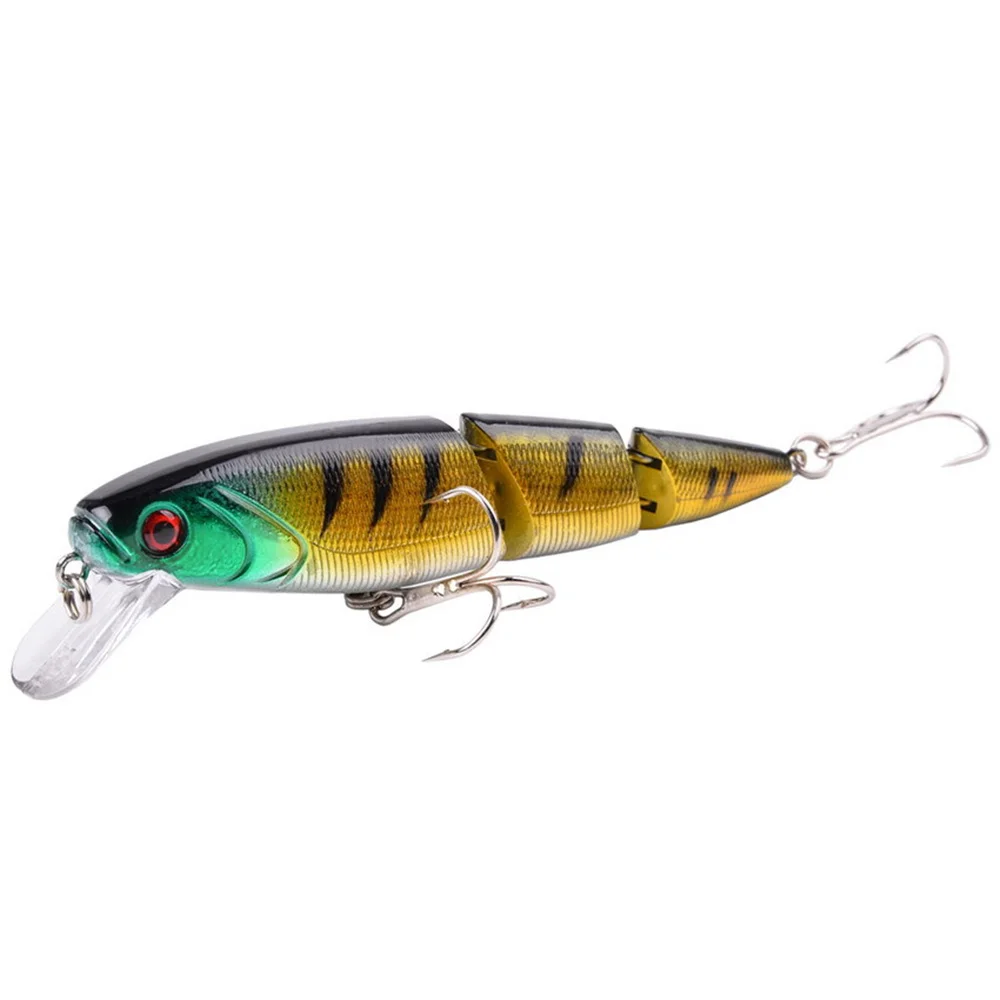 1Pcs 11.5cm 14.8g Sinking Multi-section Fishing Lure Wobblers Plastic Artificial Hard Bait Bass Pike Crankbaits Trolling Pesca