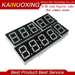 5pcs 0.56inch LED display 7 Segment 1 Bit/2 Bit/3 Bit/4 Bit Digit Tube Red Common Cathode / Anode Digital 0.56 inch led 7segment
