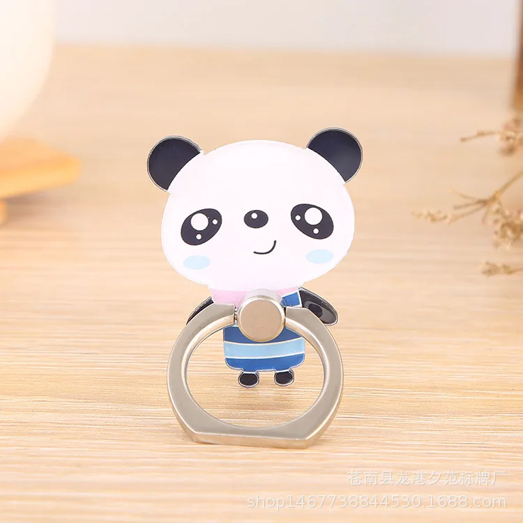 Leuke Mobiele Telefoon Ring Gesp Cartoon Panda Mobiele Telefoon Ring Houder Mobiele Telefoon Houder