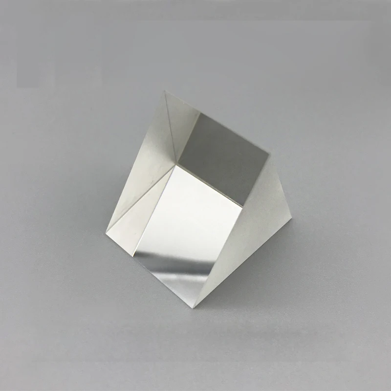 Szkło optyczne Prisma równoboczna 40 * 40 mm K9 Materiał Pryzmy Test optyczny Trójkątny — zdjęcie 2
