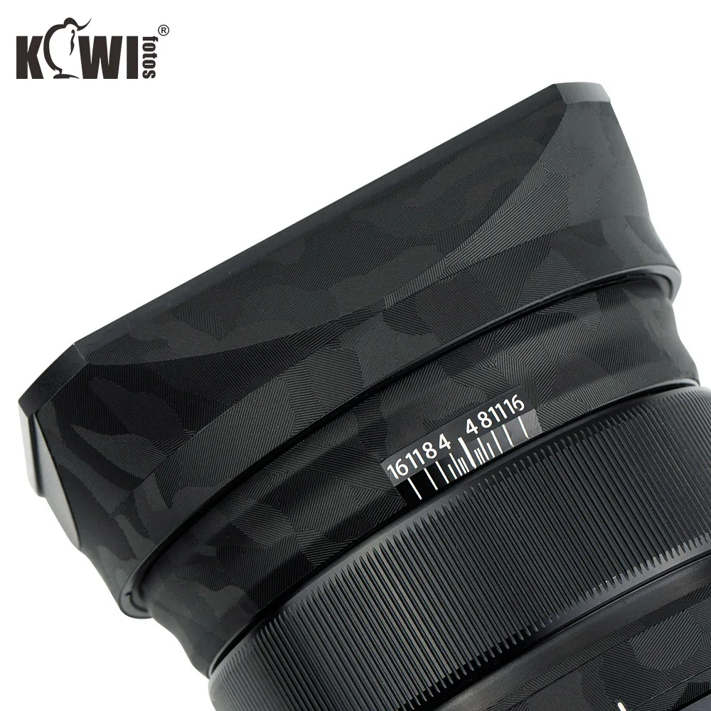 Película protectora de lente antiarañazos para cámara FUJINON XF16mm F1.4 R WR, Protector de lente LH-XF16 FUJIFILM, piel 3M Stikcer Shadow, color negro