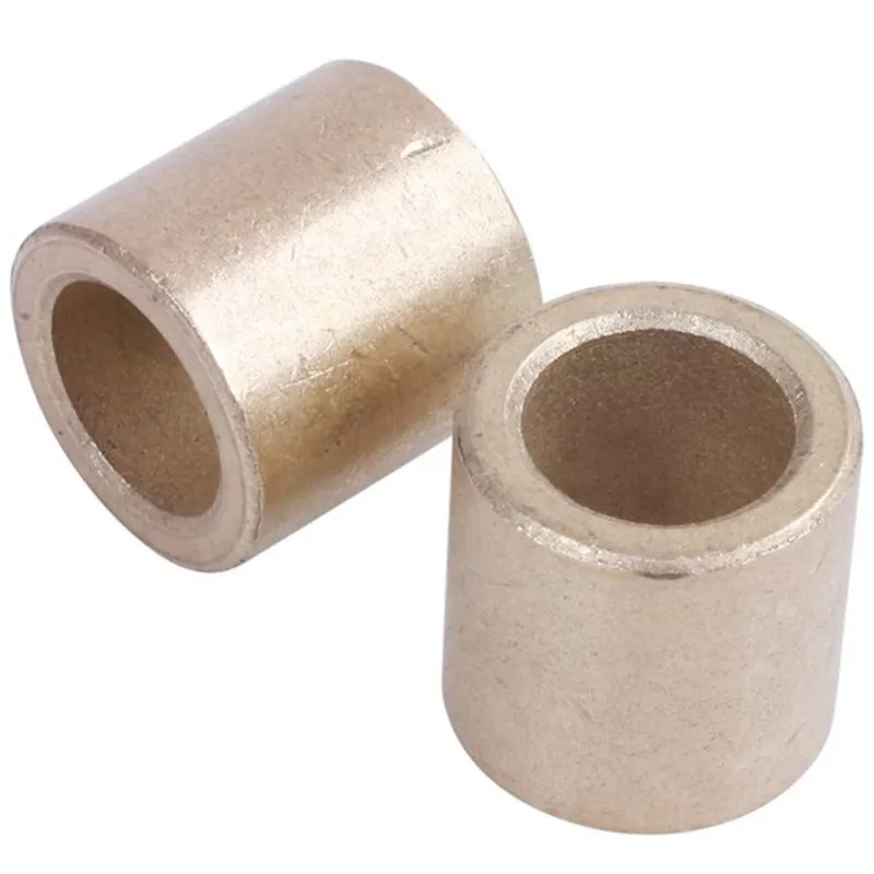 2 Pieces Hot Sale Oil-immersed Sintered Bronze Bushing Bearing Sleeve  8x12x12mm