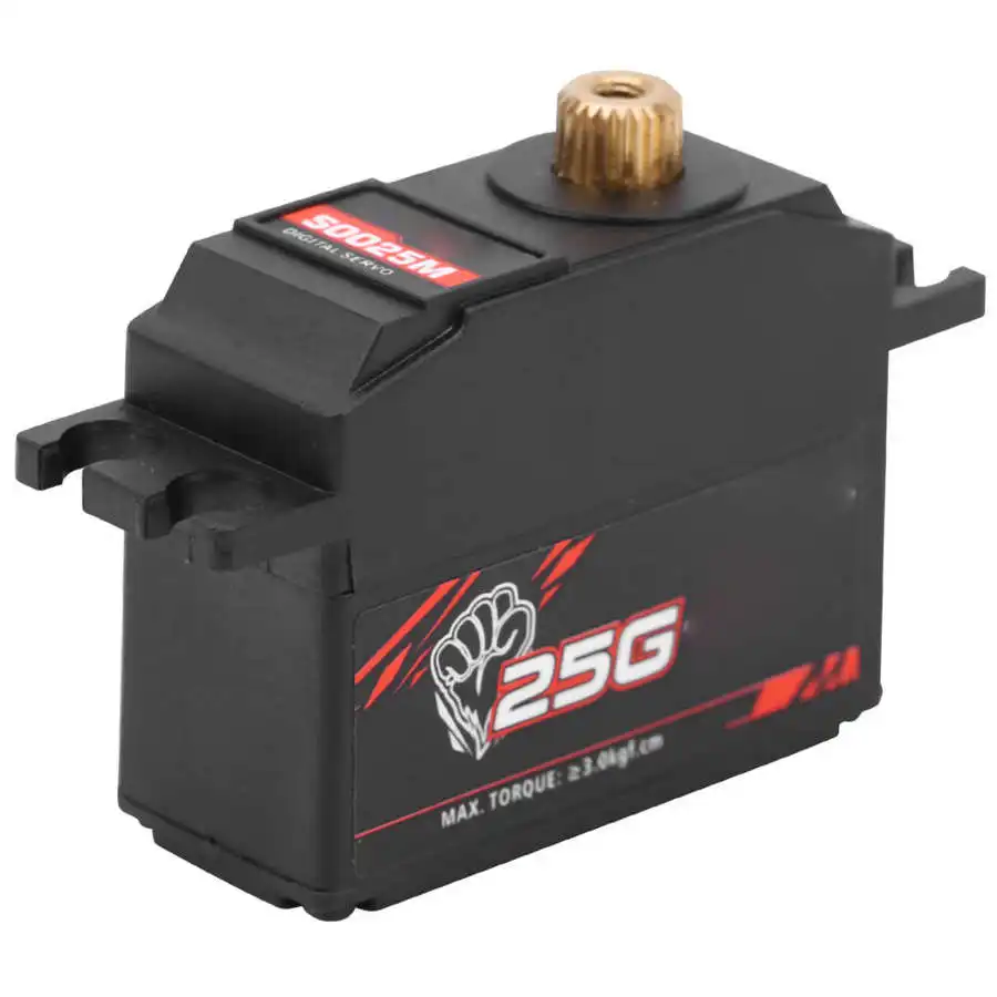 S0025M 25g المعادن والعتاد أجهزة رقمية S0025P 25g البلاستيك والعتاد قطع الغيار ملحق ل 1/12 مقياس RC سيارات طائرة عارض قوارب