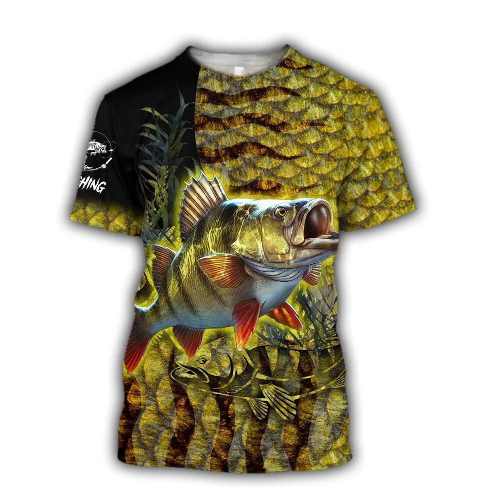 Love Brook Trout Fishing 3D All Over Printed Men t shirt Summer Harajuku Casual short Sleeve Tee shirts Unisex tops TX-28