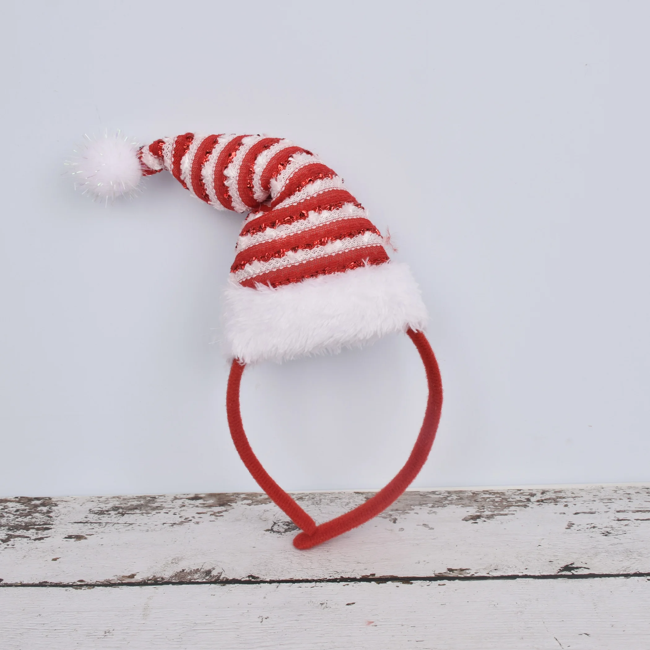 New Christmas Headband Santa Hat Hairband Kids Christmas Gift Adult Santa Headbands New Year Party Costume Hair Accessories